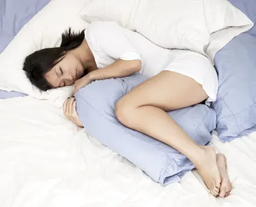 Sleeping with a Pillow Between Your Legs