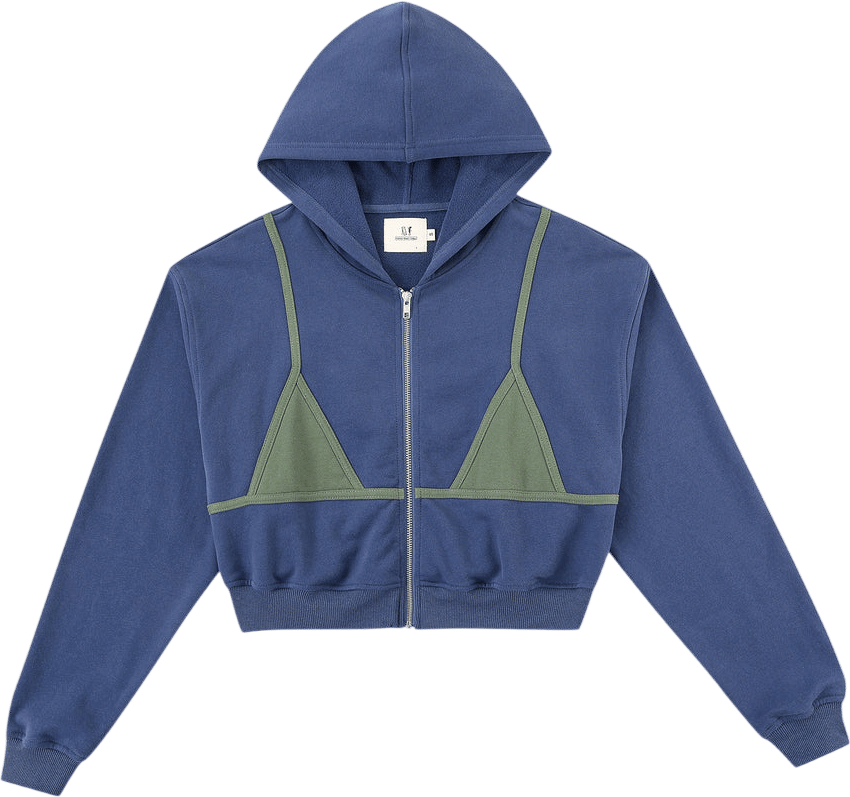 Bikini Bod Zip-up Sweatshirt