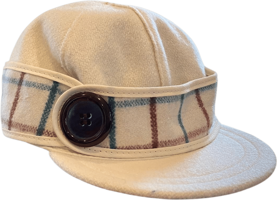 American Vintage Men's Navy and Cream Hat