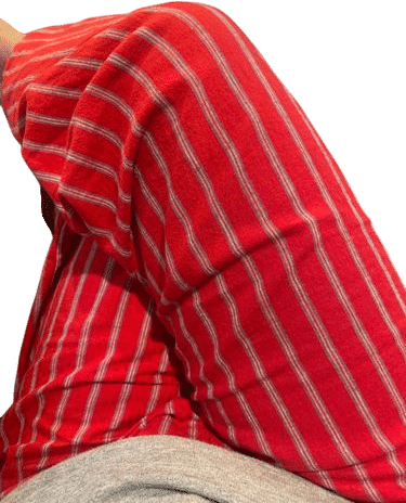 red pants