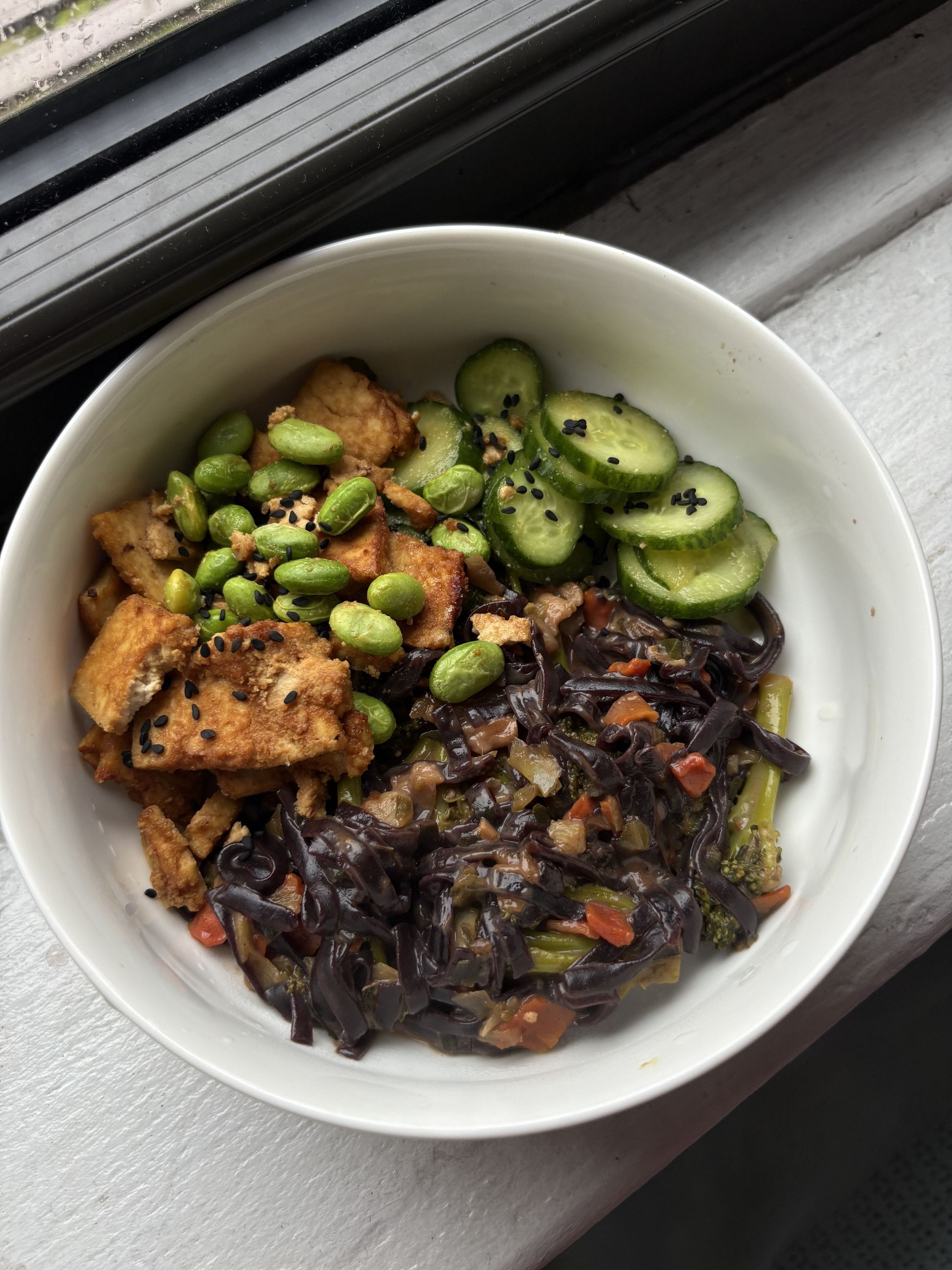Cashew Wasabi Rice Noodles Recipe