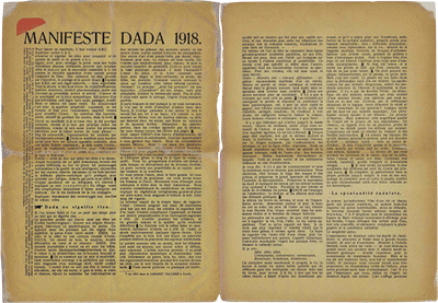 The Dada Manifesto