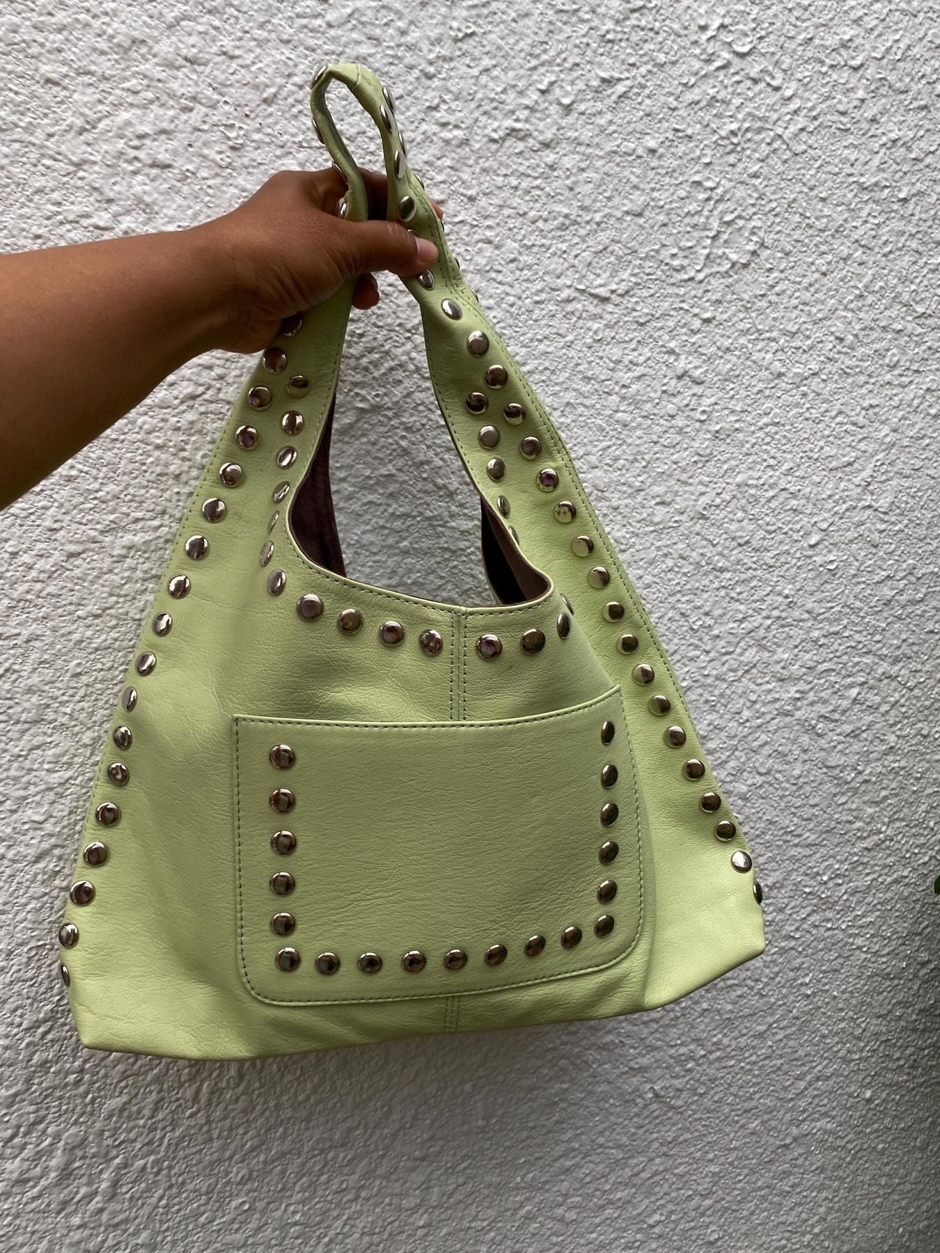 Studded Leather Bag