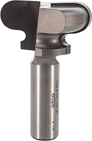Whiteside Router Bits 6026 Drawer Pull Bit with 1/4-Inch Radius, 1-1/2-Inch Large Diameter and 13/16-Inch Cutting Length