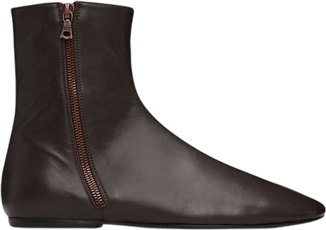 Dries Van Noten Leather Sock Boots