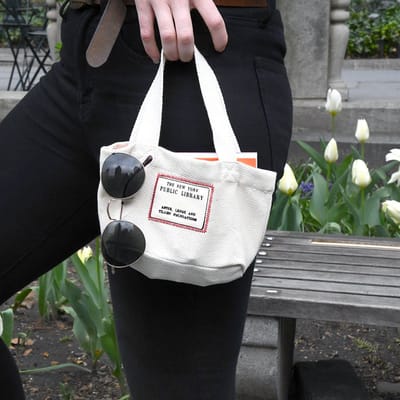 Vintage Stamp Micro Bag