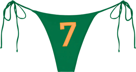 Tamara Bikini Bottom - Green Sport