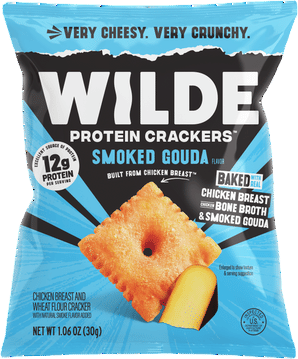 Wilde Brands Smoked Gouda Protein Crackers