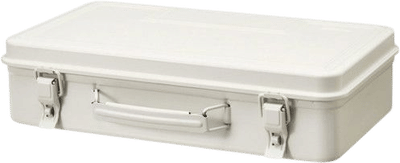 Steel Tool Box No.3 White