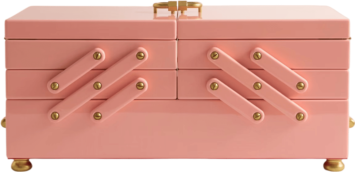 The Everything resin jewelry box