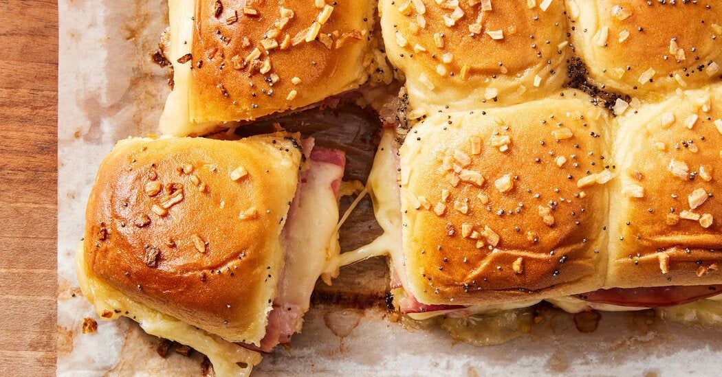 Ham and Cheese Sliders