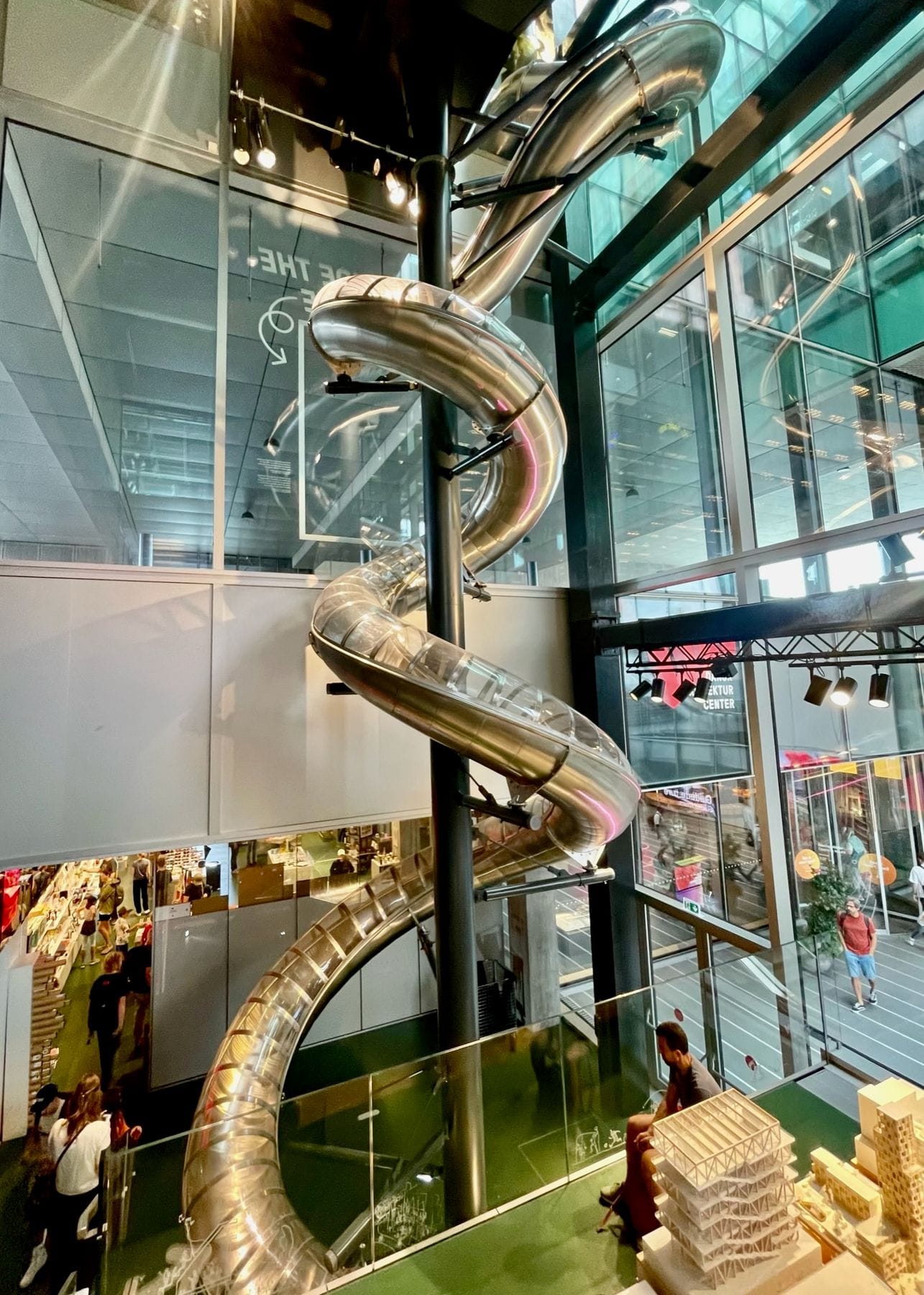 Giant slide in Copenhagen 