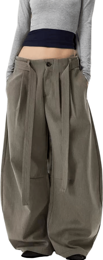Oro Drift Drape Balloon Trousers