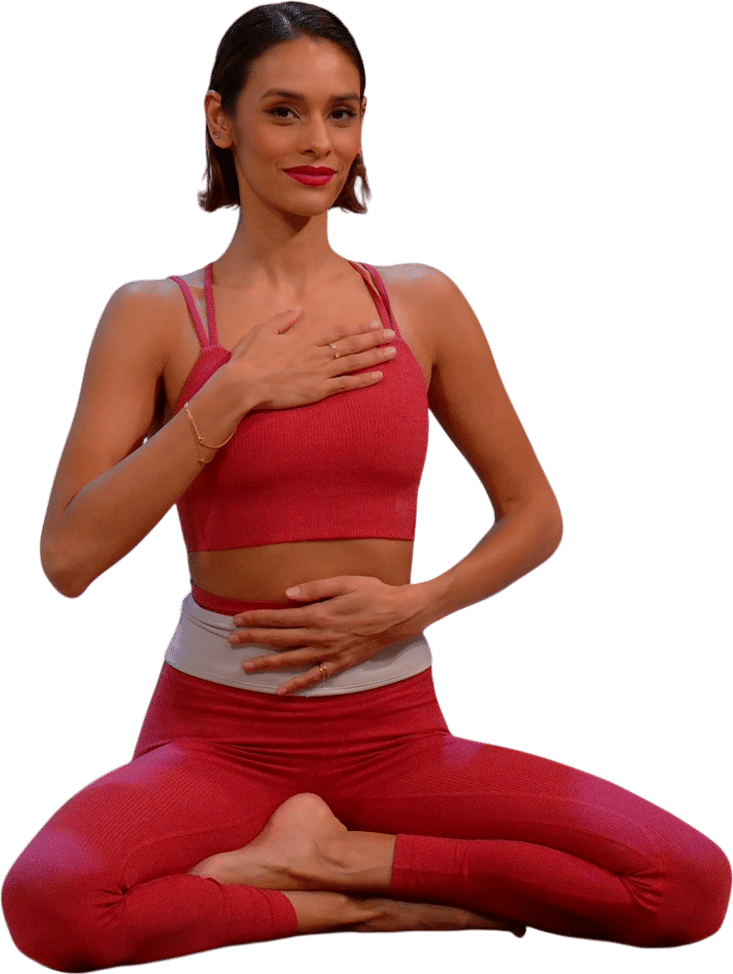 Aditi Shah yoga or pilates on Peleton