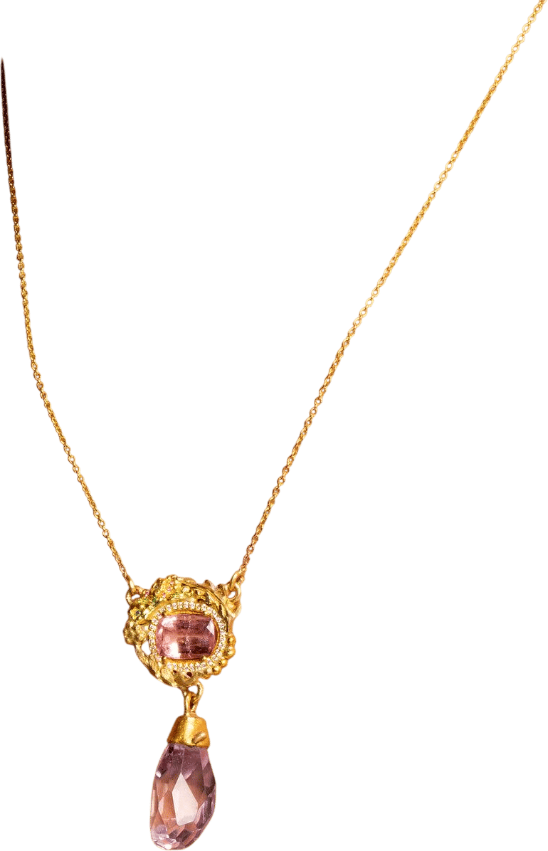 Gold and Diamond Necklace