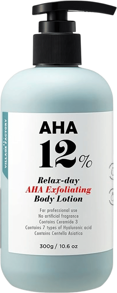 VILLAGE11FACTORY Relax Day AHA 12% Exfoliating Body Lotion