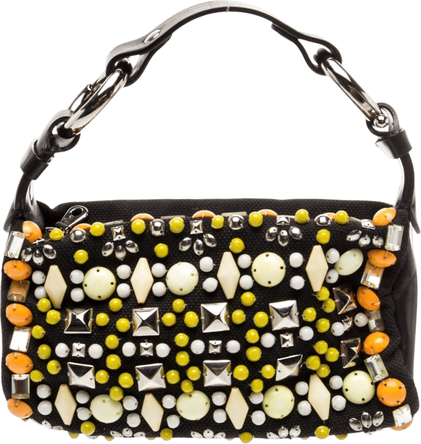 Chloé Vintage Canvas Top Handle Bag