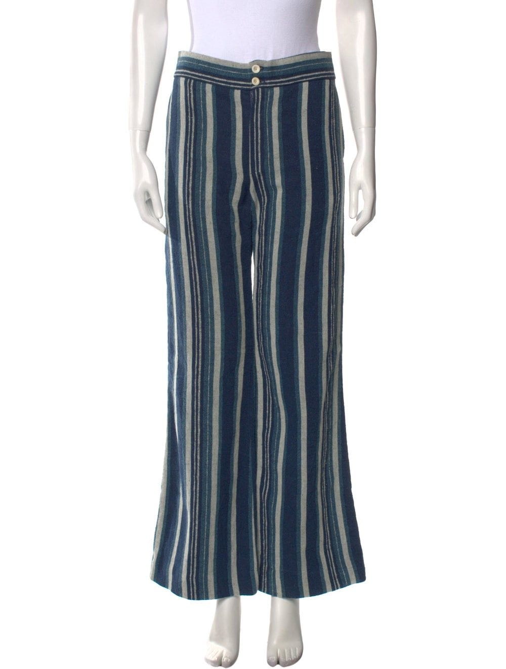 Striped Wide Leg Pants