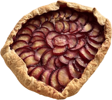 Bake an Ugly Plum Galette