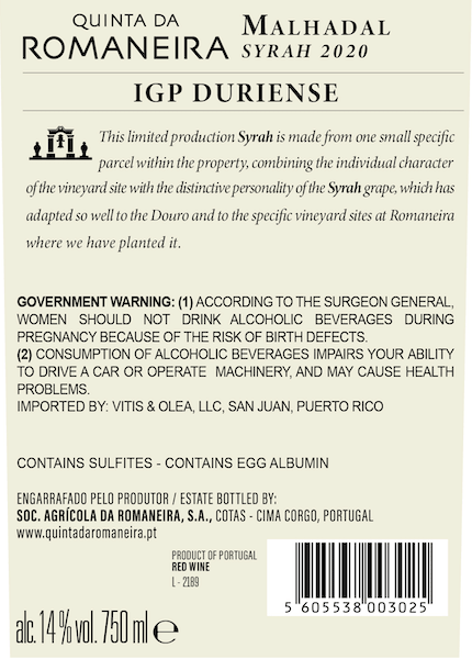 Quinta da Romaneira | Syrah