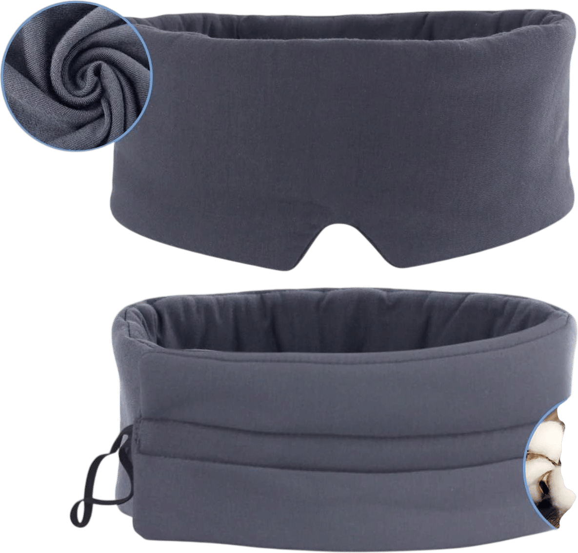 Mavogel Full Coverage Sleep Mask for Sleeping, Light Blocking Eye Mask