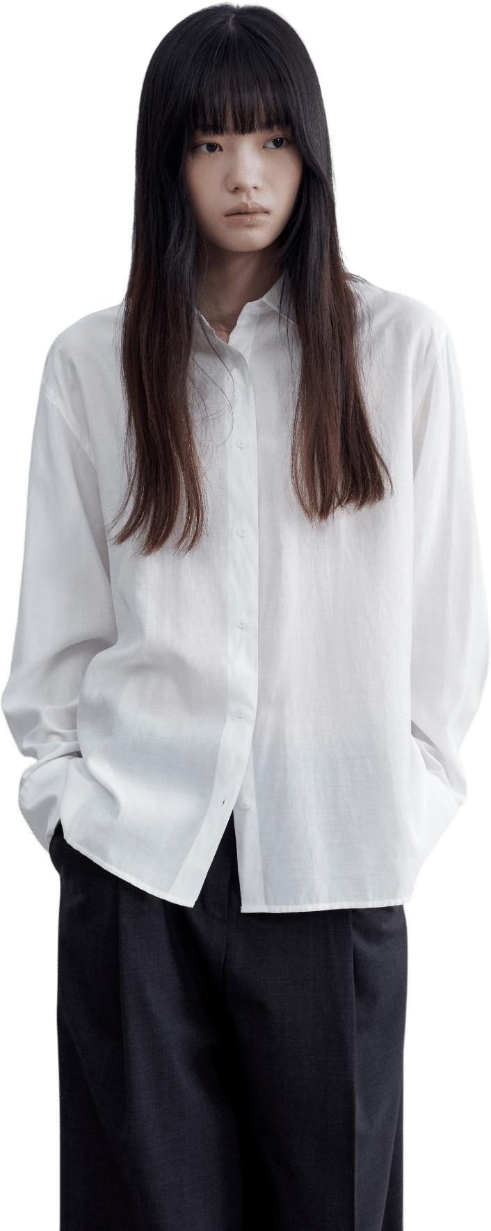 Relaxed Satin Shirt