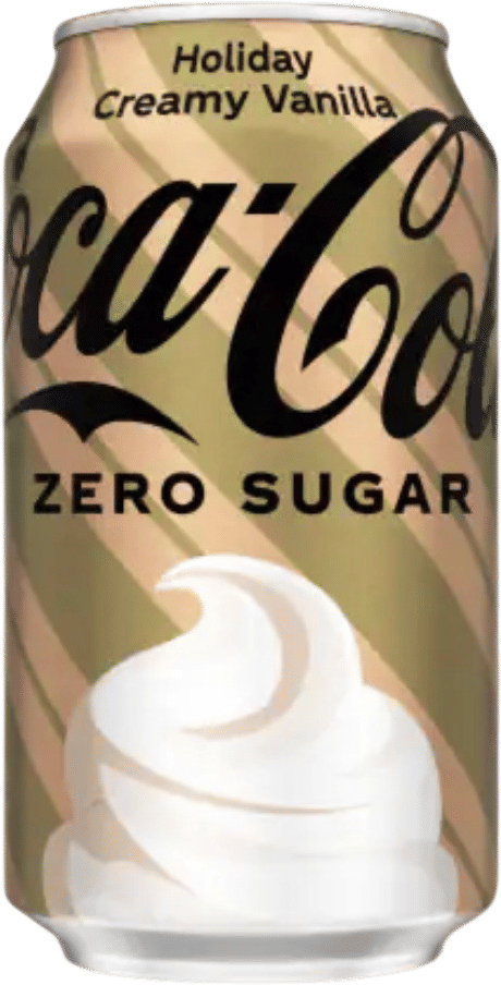 Coca-Cola Zero Sugar Holiday Creamy Vanilla