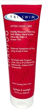 Chlorine removing shampoo