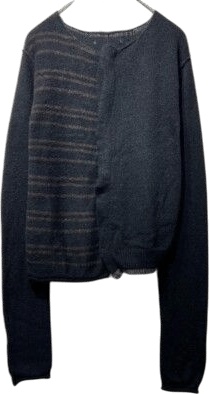 Yohji Yamamoto Y's Camel wool striped design cardigan no collar | eBay