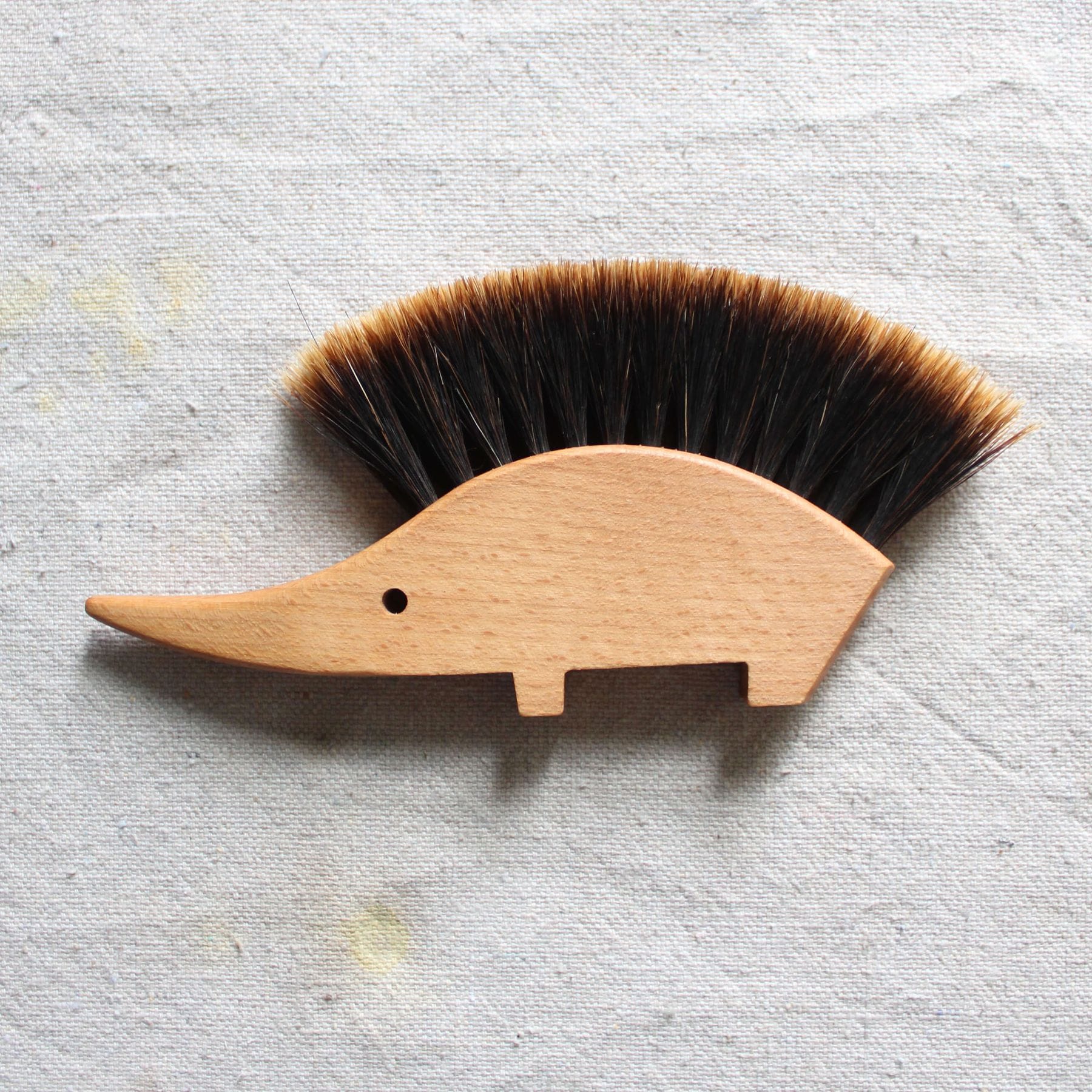 Hedgehog brush