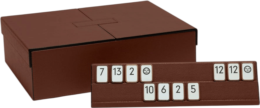 Leather Rummikub Set