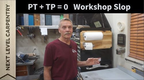 French Cleat hardware to hold paper towels and toilet tissue