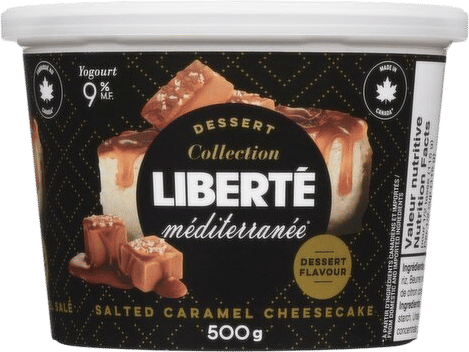 liberté caramel cheesecake yogurt