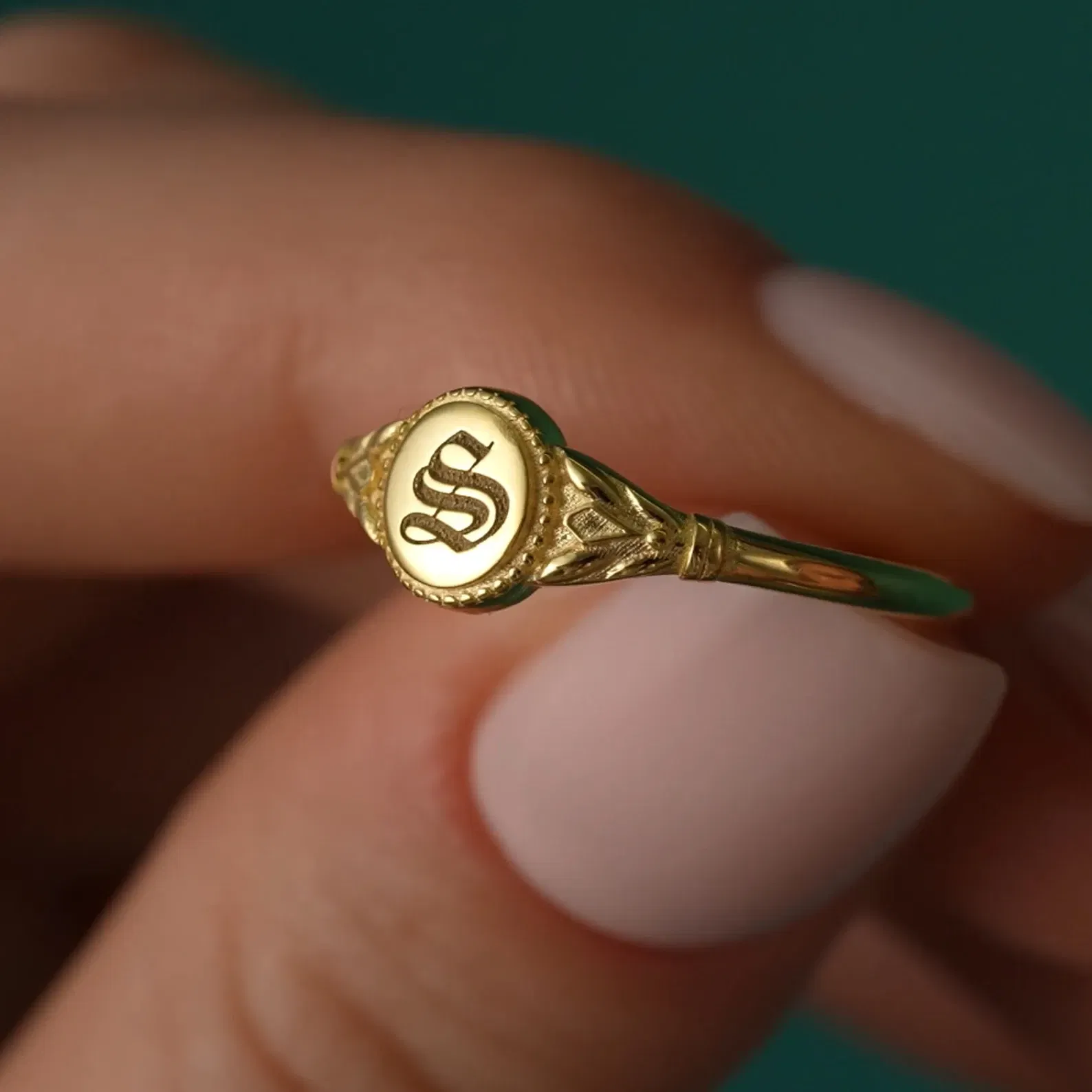 Personalized Signet Ring