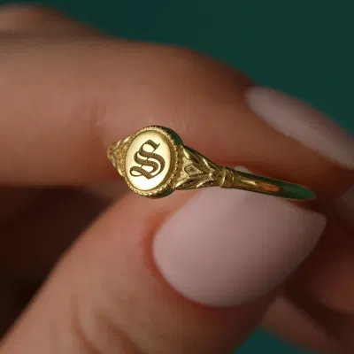 Personalized Signet Ring