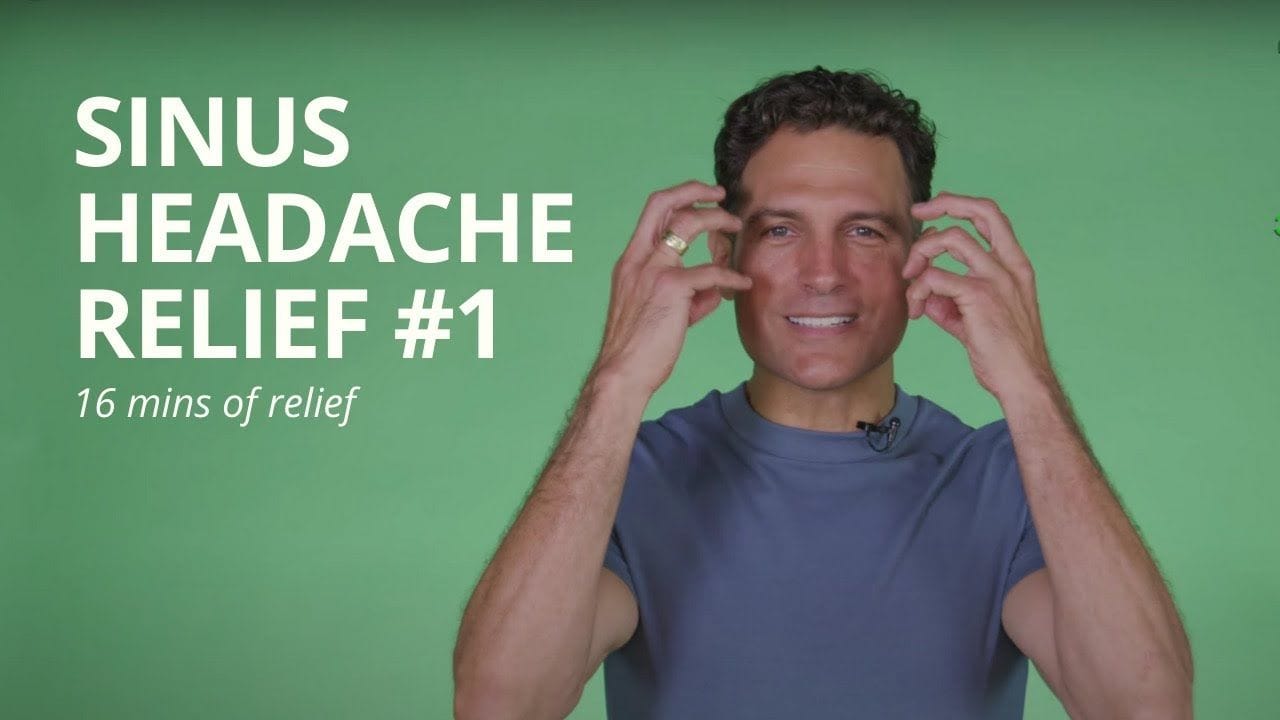 Sinus Drainage & Headache Relief Exercises