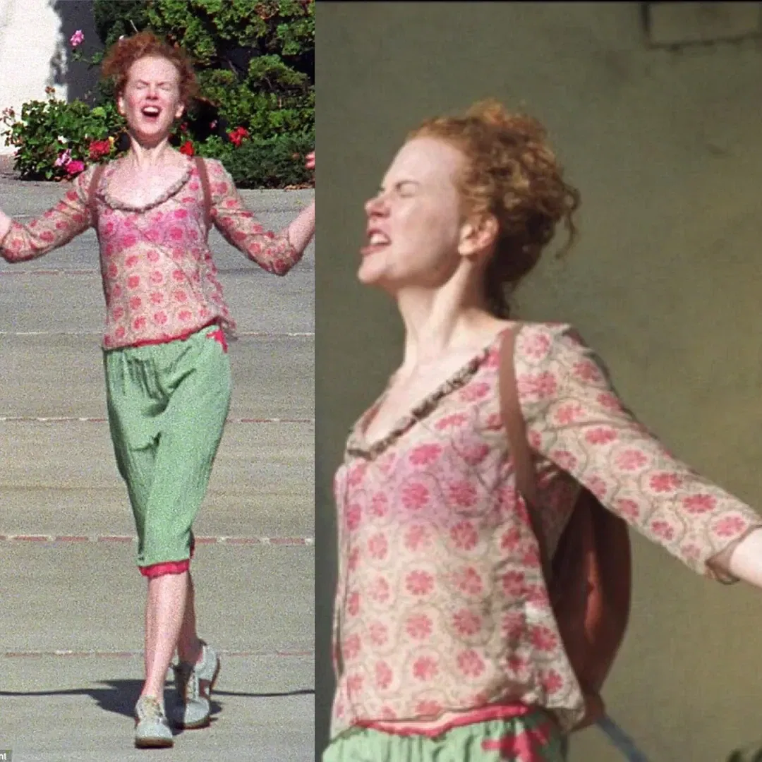 Nicole Kidman after signing divorce papers