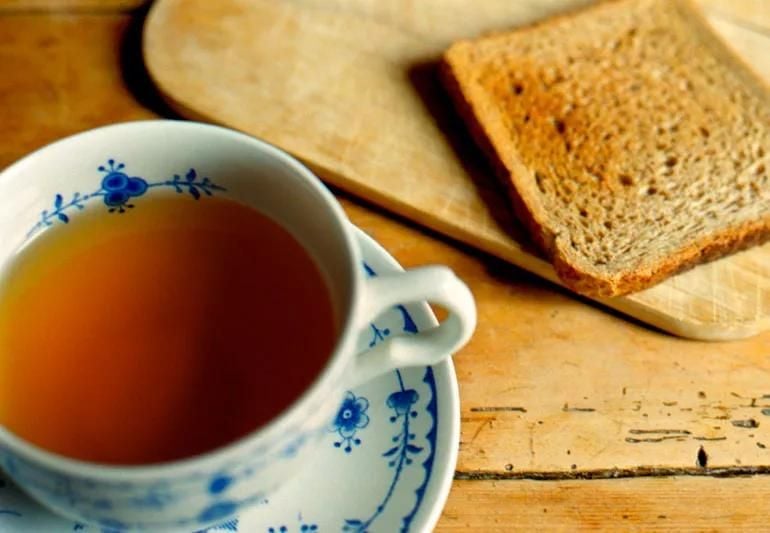 Peppermint tea for when you’re sick