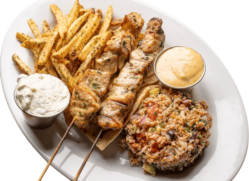 Ya souvlaki - Chicken thigh souvlaki