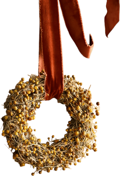 Dried Twoleaf Nightshade Wreath