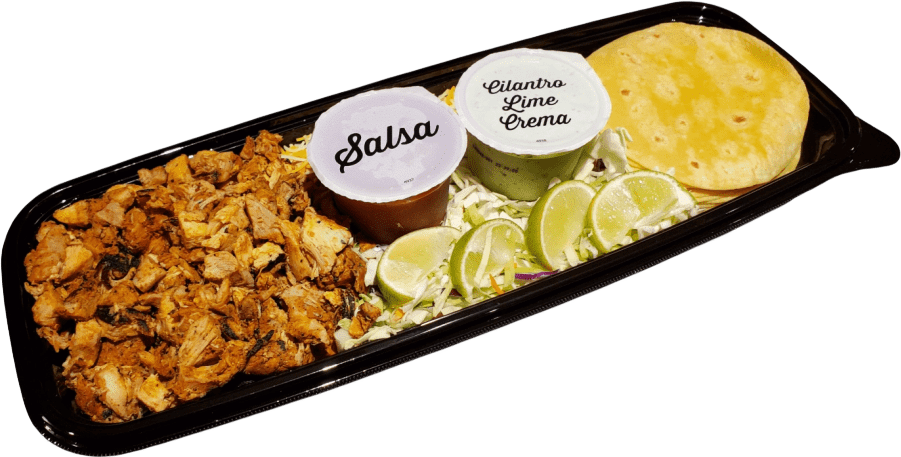 Chicken taco kit from Costco