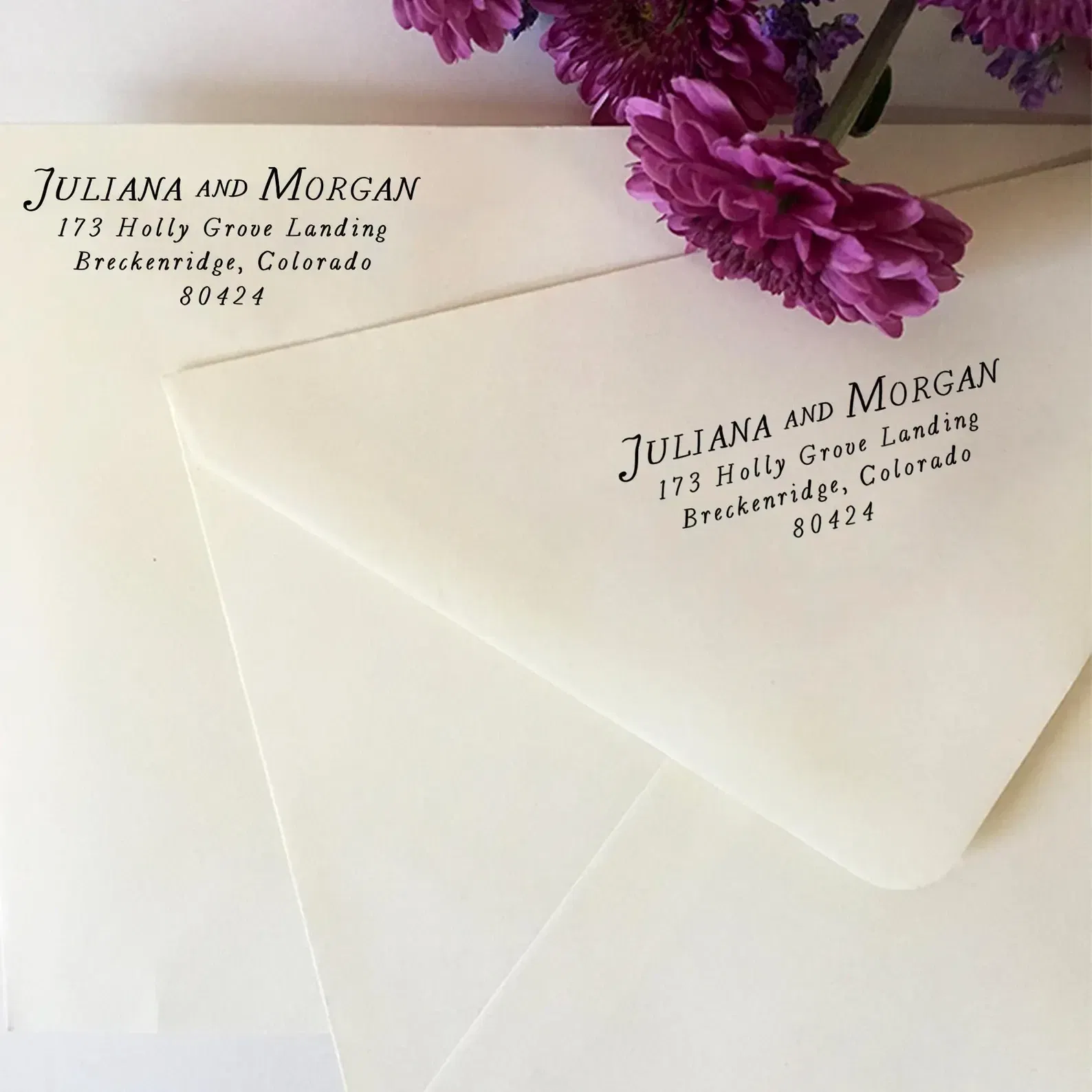 Self-Inking Return Address Stamp