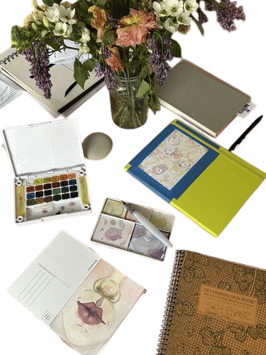 Koi Water Color Pocket Field Sketch Box