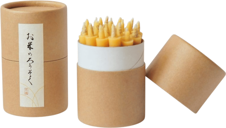 Rice Wax Japanese Candles