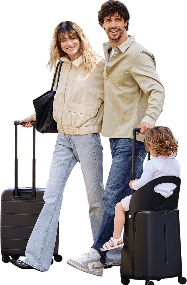 Miamily Ride On Suitcases