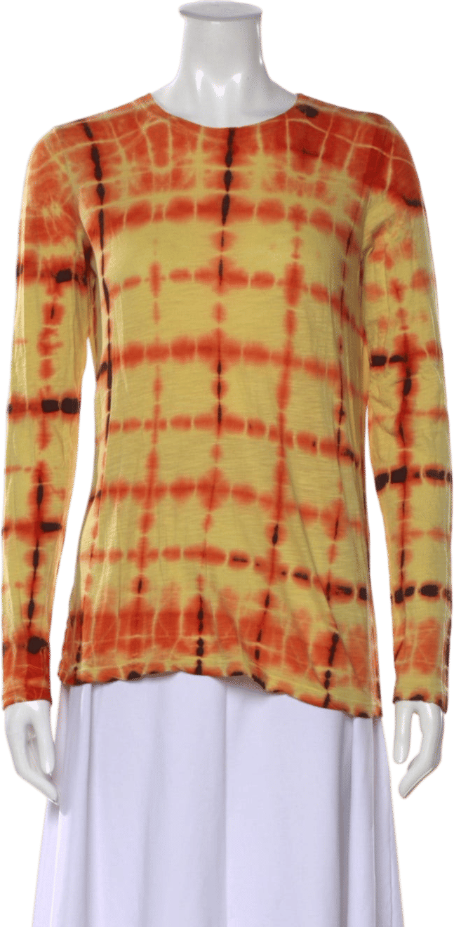 proenza schouler tie dye long sleeve