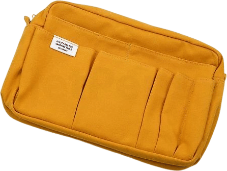 Delfonics Carrying Bag - M (A5) - Yellow