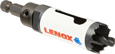 LENOX Tools Bi-Metal Speed Slot Arbored Hole Saw, 7/8-Inch (1772429)