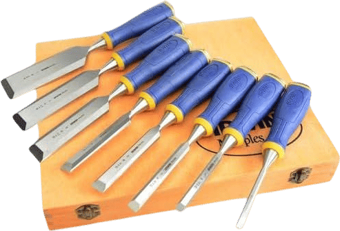 ProTouch Bevel Edge Chisel Set of 6 Plus 2 Chisels FREE