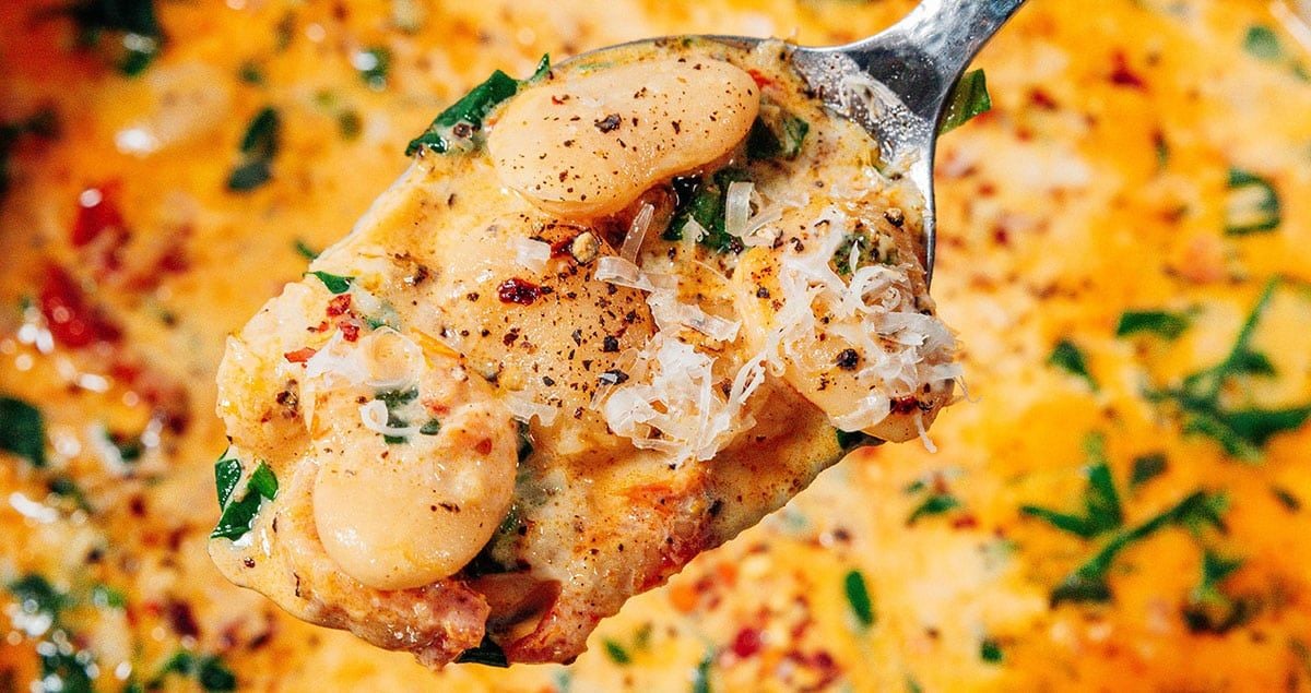 Marry Me Butter Beans (With Creamy Tuscan Sauce)